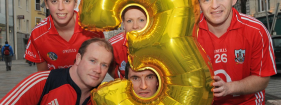 GAA All-Stars and Frankie Sheahan launch the Team Relay event