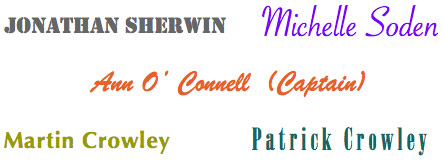 Team Spraoi relay team announcement